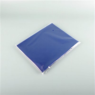 12mil Stripe Transparent Blue Poly Covers